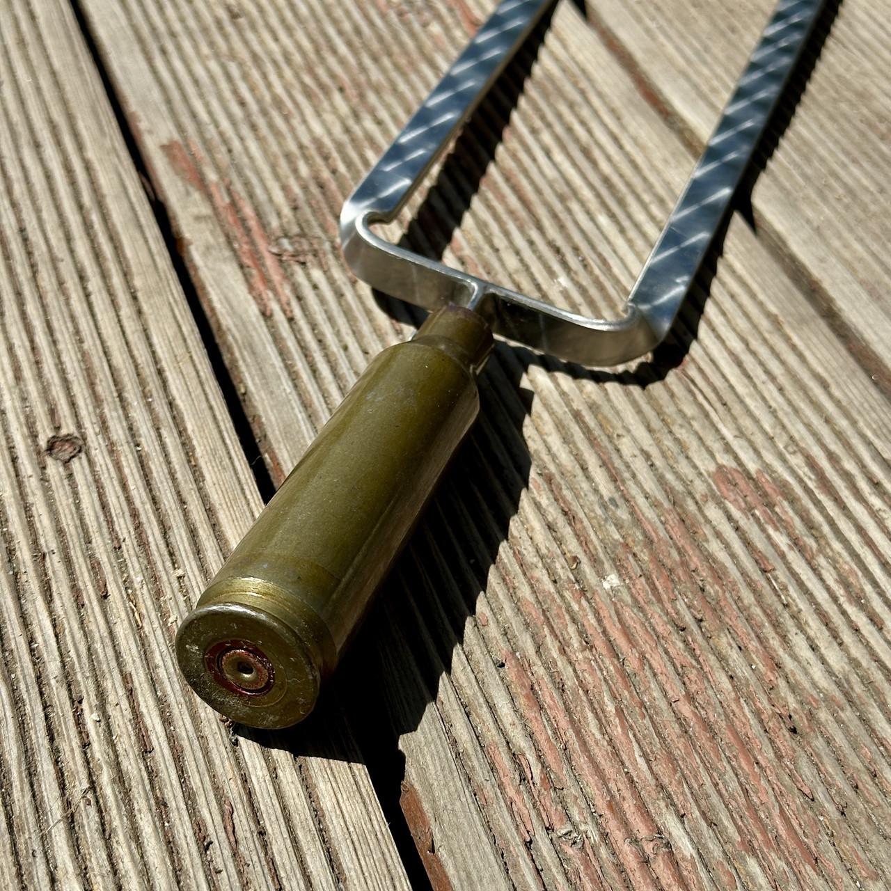 Шампур подвійний Gorillas BBQ із гільзою L 45 см (SKK31) - фото 2 Шампур подвійний Gorillas BBQ із гільзою L 45 см (SKK31) - фото 2