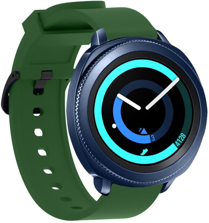 Ремінець силіконовий Like для Samsung Gear Sport Green (13346-08)