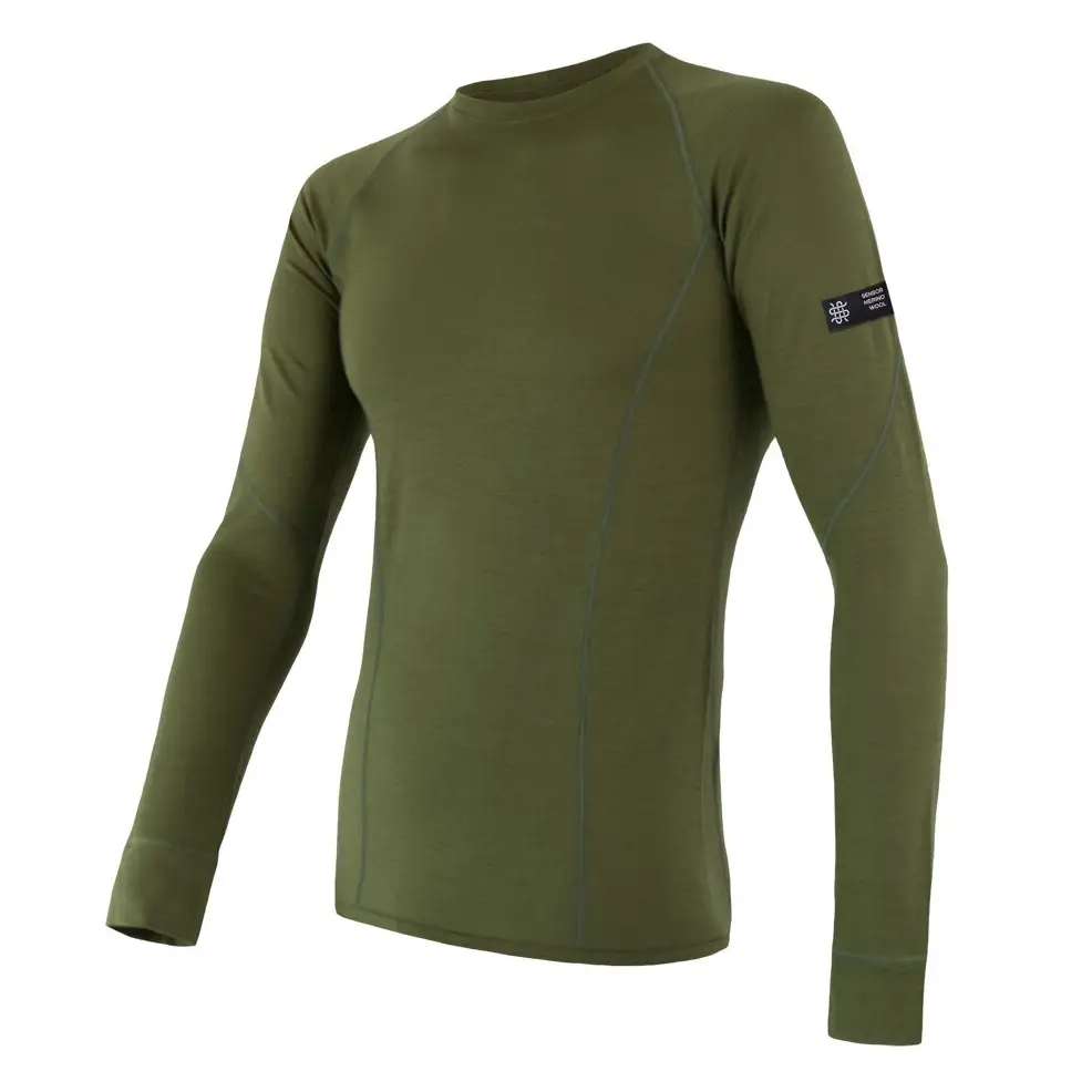 Термофутболка чоловіча Sensor Merino Active LS Safari (SM11MA-safari-XXL)