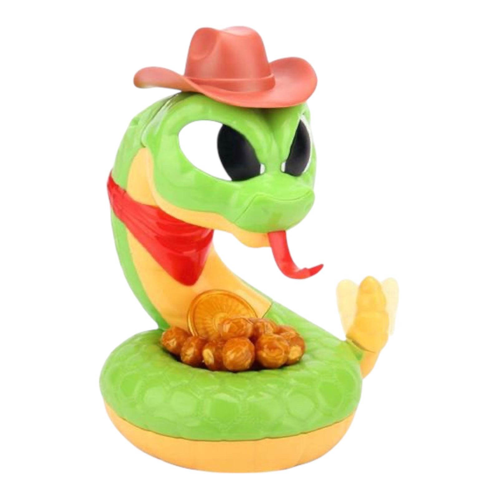 Интерактивная гремучая змея Tricky Rattle Robber Snake Game Зеленый (01504)