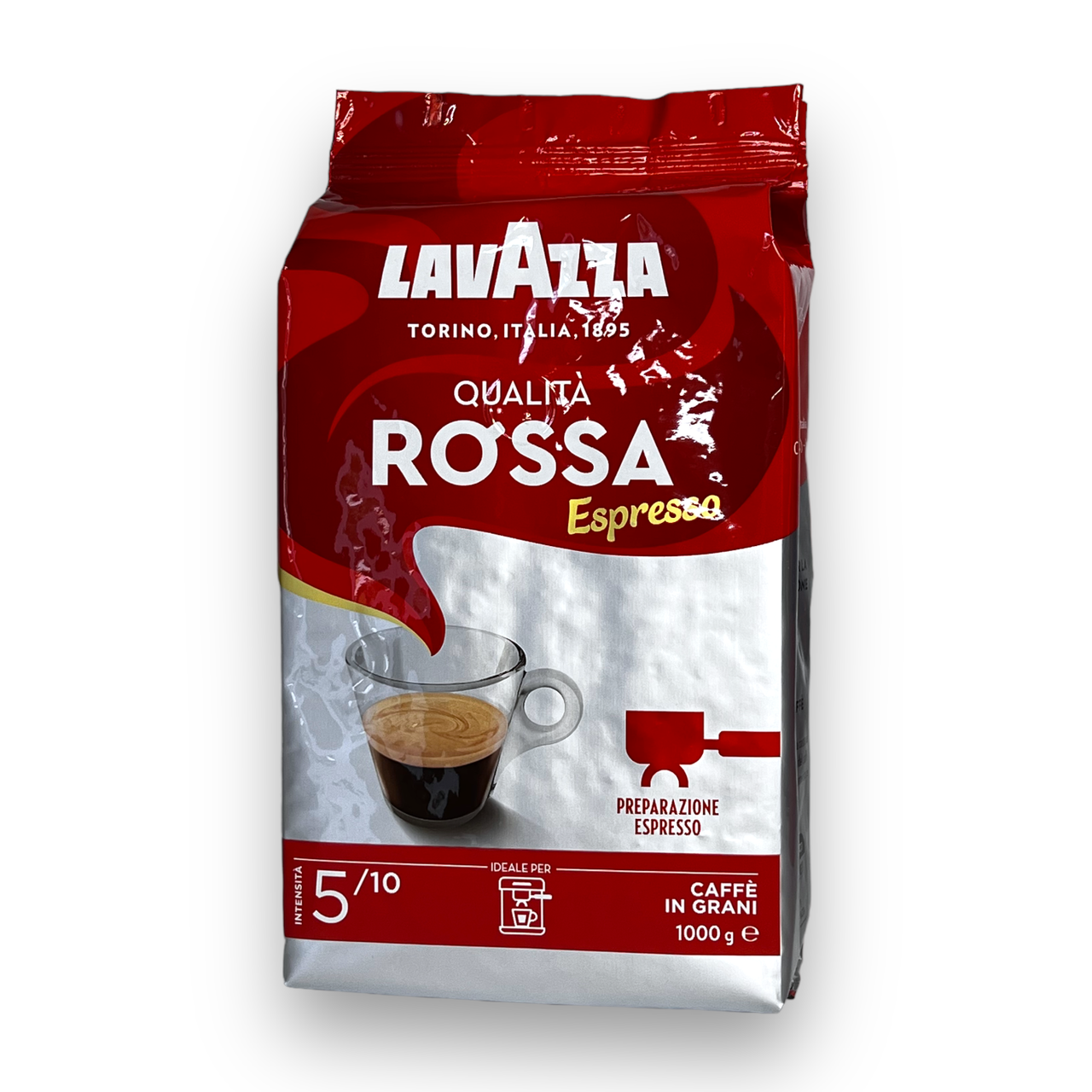 Кава в зернах Lavazza qualita rossa мяка та міцна купаж 1000 г (1891304711) - фото 2