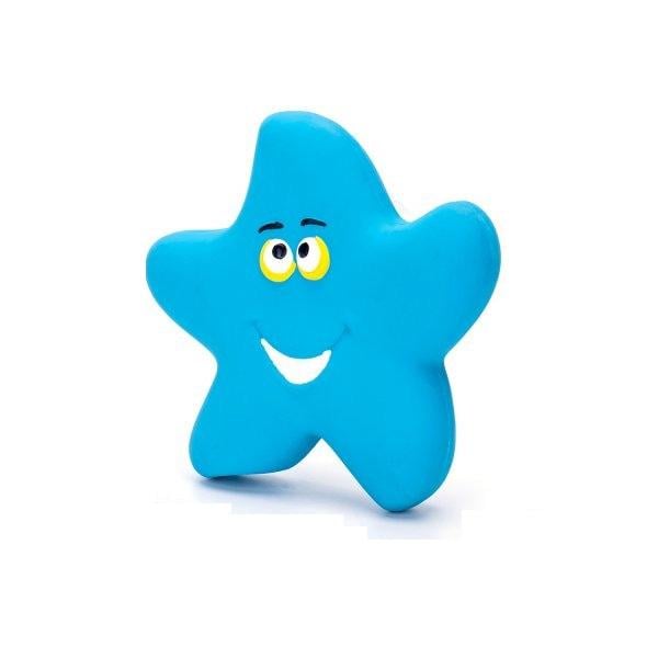 Игрушка для собак звезда резиновая для жевания 14 см Синий (B40708RCE-001)