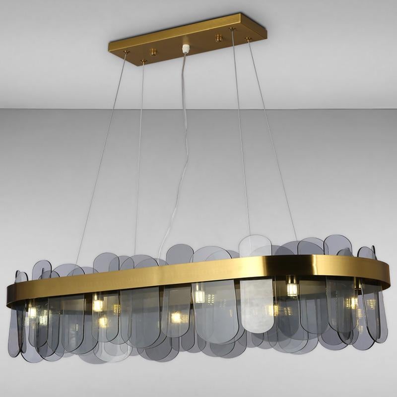 Люстра подвесная Light House LS-17096-12 1000MM Золото (16331) Люстра подвесная Light House LS-17096-12 1000MM Золото (16331)