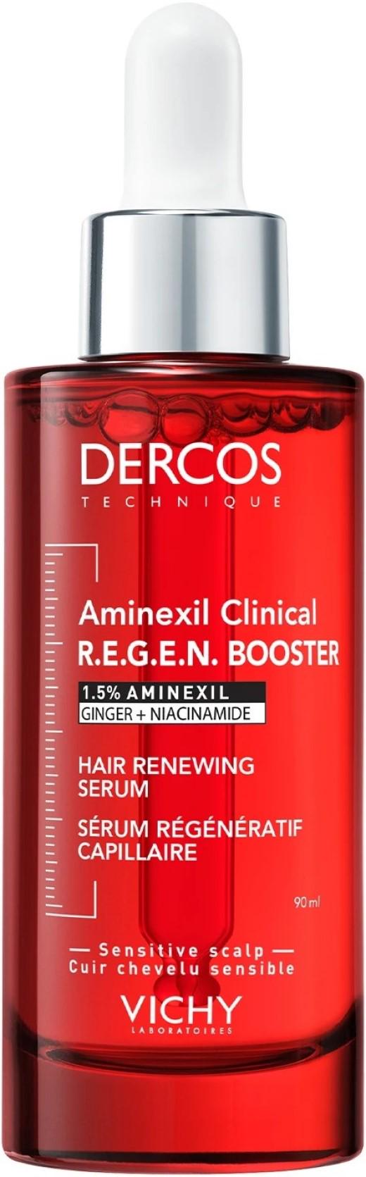 Сыворотка для восстановления густоты и борьбы с выпадением волос Vichy Dercos Aminexil Clinical Regen Booster Serum 90 мл (2122527117)