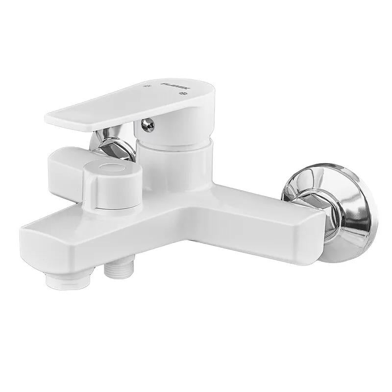 Смеситель для ванны PLAMIX OSCAR-009 Euro без шланга/лейки White (PM0634)