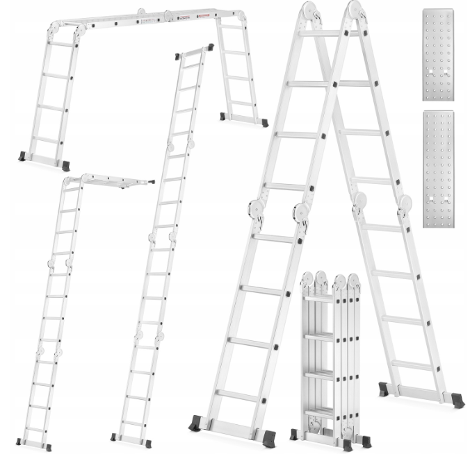 Лестница-трансформер Higher 4х4 с платформой 4-х секционная (10180608) - фото 9 Лестница-трансформер Higher 4х4 с платформой 4-х секционная (10180608) - фото 9