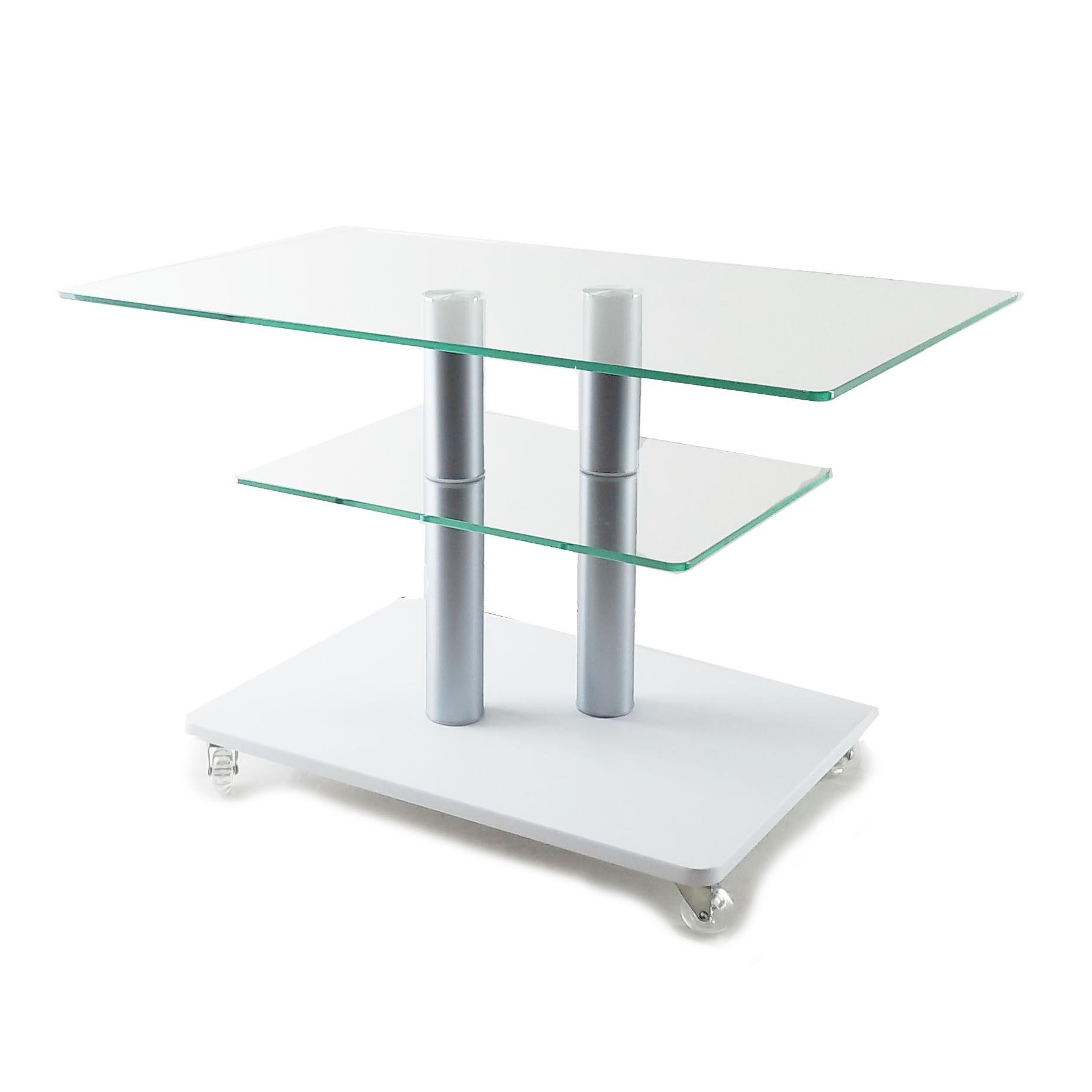 Стол журнальный стеклянный Commus Bravo Max P cc-white-2alm60 Белый (433820250) Стол журнальный стеклянный Commus Bravo Max P cc-white-2alm60 Белый (433820250)