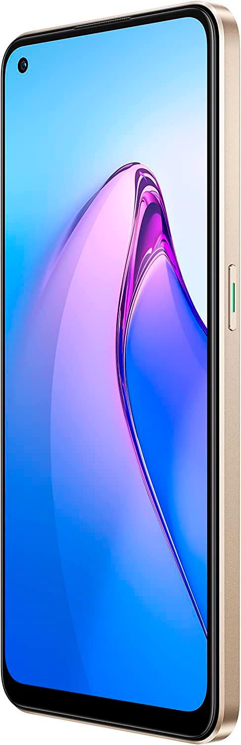 Смартфон OPPO Reno8 5G 8/256GB Shimmer Gold - фото 3