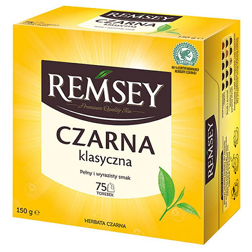 Чай чорний Remsey Black Classic класичний 75 пакетиків (21131739) Чай чорний Remsey Black Classic класичний 75 пакетиків (21131739)