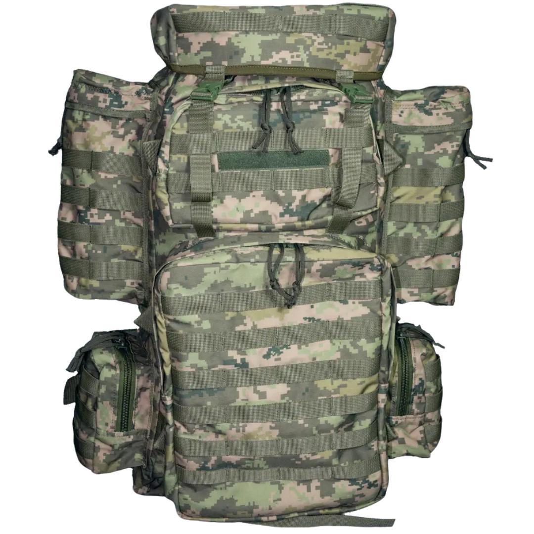 Рюкзак тактичний Kirasa KI951 Cordura 1000D MOLLE 70 L Pixel Рюкзак тактичний Kirasa KI951 Cordura 1000D MOLLE 70 L Pixel