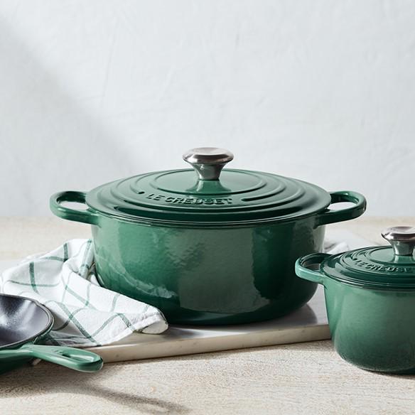 Кастрюля Le Creuset Evolution 5,3 л с крышкой Dark green (21177267954430)