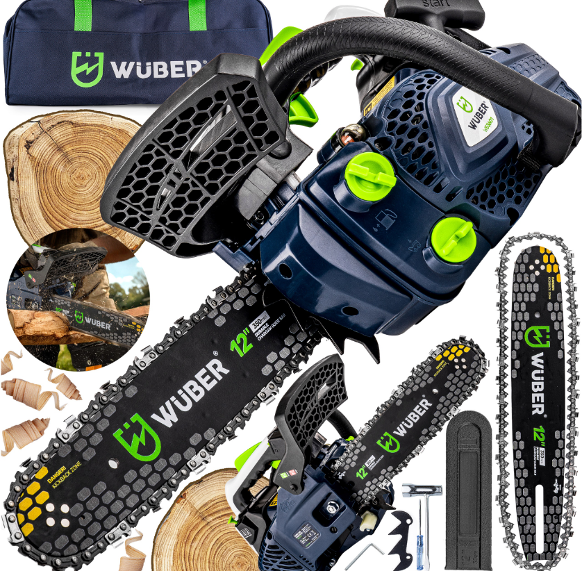 Бензопила ланцюгова Wuber 1 к.с. (2588823686) - фото 2 Бензопила ланцюгова Wuber 1 к.с. (2588823686) - фото 2