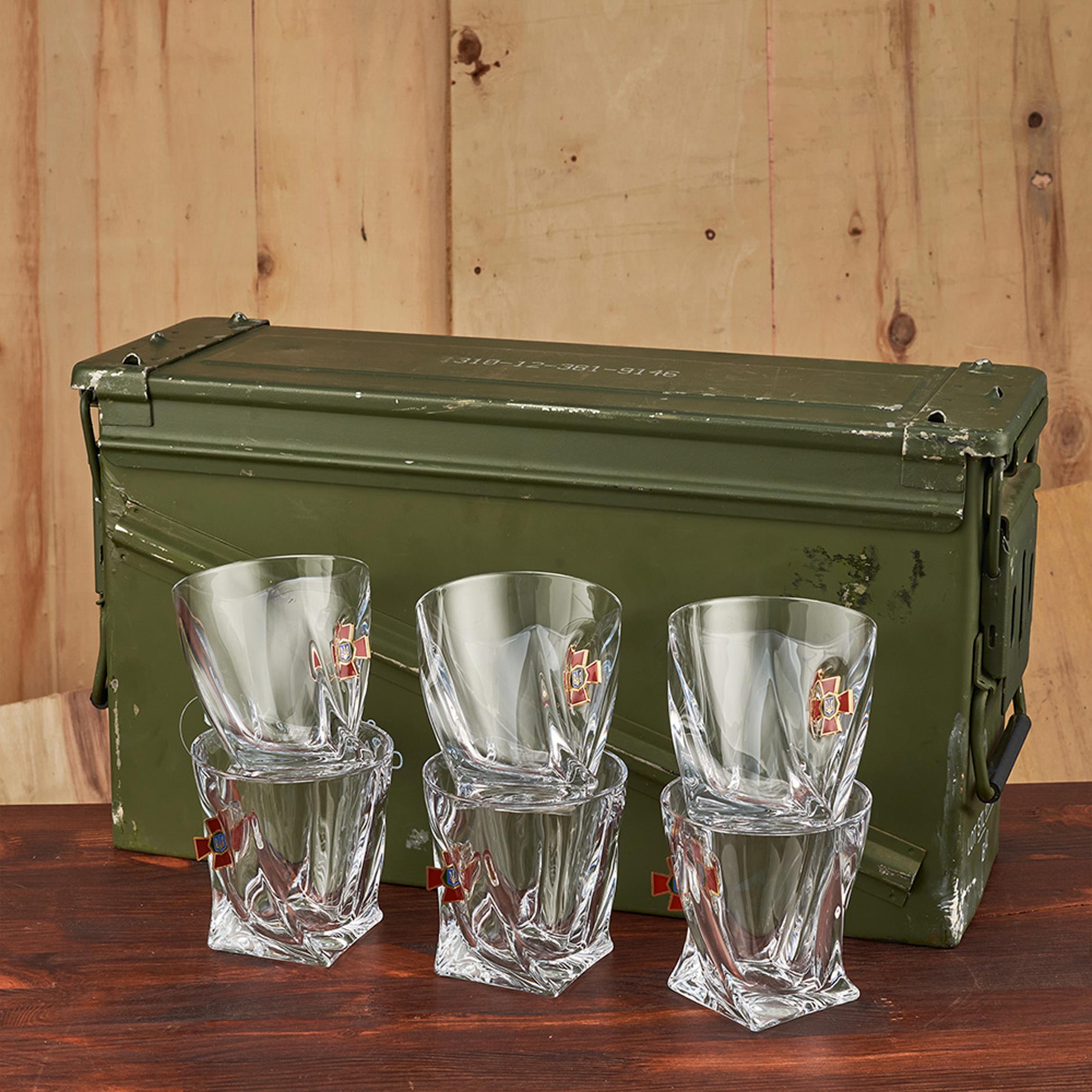 Набор VSKLO БК большой хрустальные стаканы ВСУ (28919133) - фото 2 Набор VSKLO БК большой хрустальные стаканы ВСУ (28919133) - фото 2