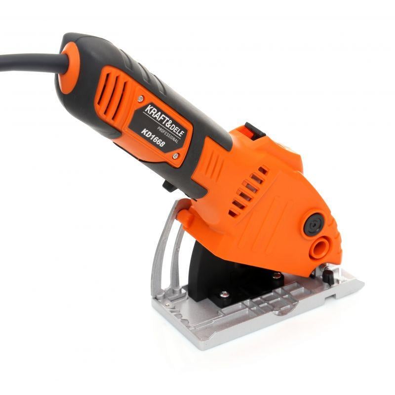 Пила мини-роторайзер дисковая Kraft&Dele KD1668 2415716188 сетевая ручная 1200 Вт 85 мм - фото 8