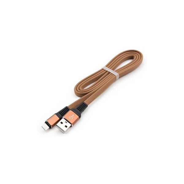 Кабель Vinga USB 2.0 AM to Lightning 1 м Brown (VCPDCLFNB1BR)