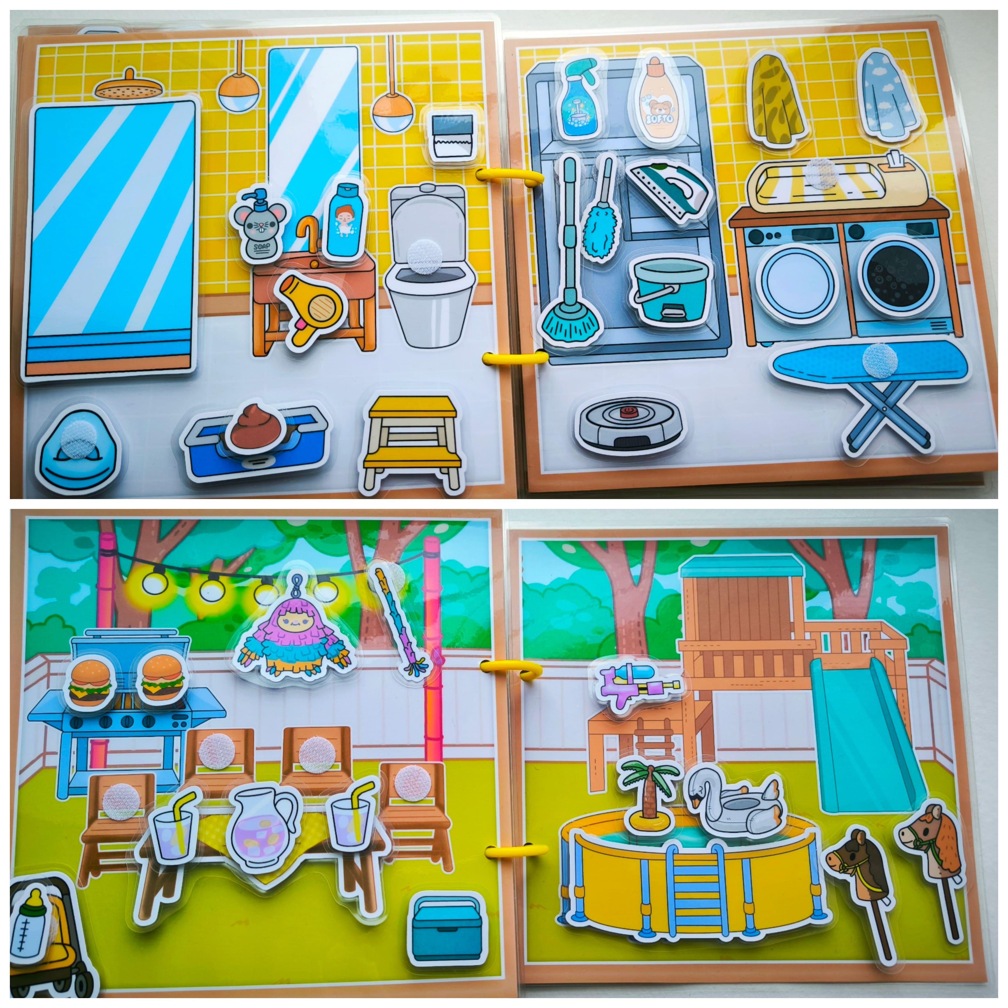 Книга на липучках Тока Бока Домик мечты (LP001) - фото 4