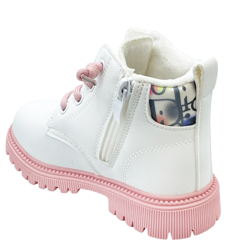 Ботинки демисезонные для девочек Канарейка G1395-5/22 р. 22 Белый - фото 2