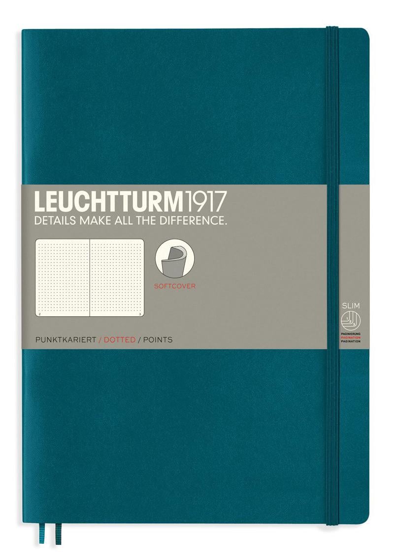 Блокнот Leuchtturm1917 Composition B5 мягкая обложка линия Тихоокеанский зеленый (359677) Блокнот Leuchtturm1917 Composition B5 мягкая обложка линия Тихоокеанский зеленый (359677)