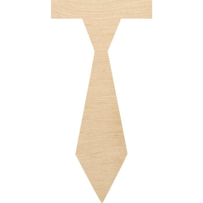 Заготовка из фанеры Галстук №2 2x4 см (3901100133)