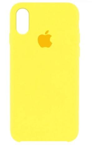 Силікон Silicone Case IPHONE XR YELLOW