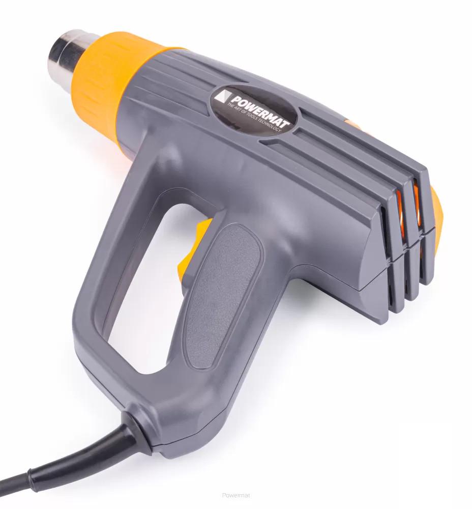 Фен технический Powermat PM-OP-2000 2538713851 2000 Вт 2 режима температуры 300-500 л/мин. - фото 2 Фен технический Powermat PM-OP-2000 2538713851 2000 Вт 2 режима температуры 300-500 л/мин. - фото 2