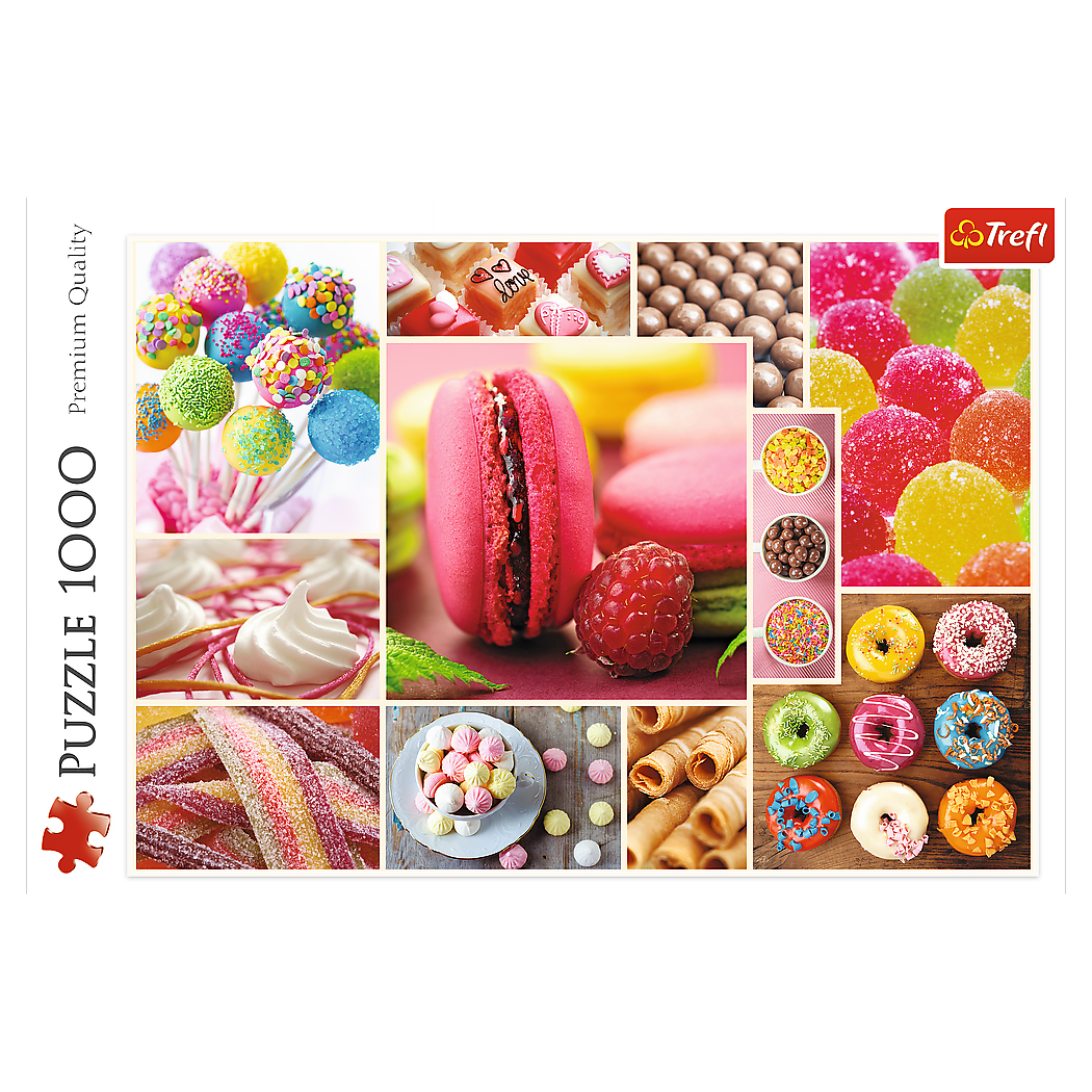 Пазл Trefl Сладости коллаж 1000 элементов