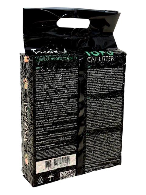 Наповнювач тофу Tofficat для котячого туалету гранульований Гармонія природи 2,6 кг/6 л (0067) - фото 3 Наповнювач тофу Tofficat для котячого туалету гранульований Гармонія природи 2,6 кг/6 л (0067) - фото 3