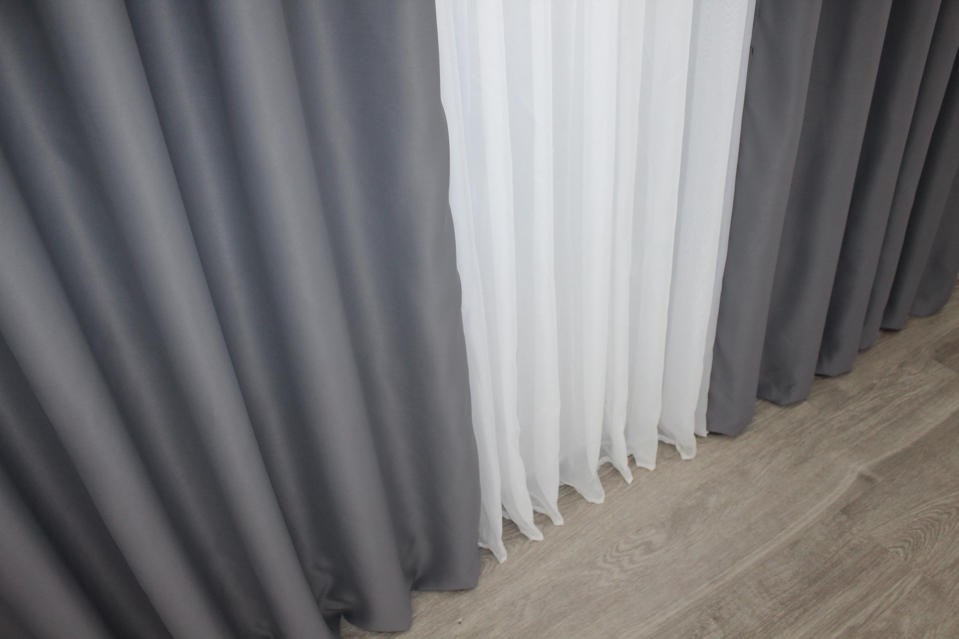 Комплект штор VR-Textil Bagema Rvs № 1241ш блэкаут 150х270 см 2 шт. Темно-серый (33-0070) - фото 7 Комплект штор VR-Textil Bagema Rvs № 1241ш блэкаут 150х270 см 2 шт. Темно-серый (33-0070) - фото 7