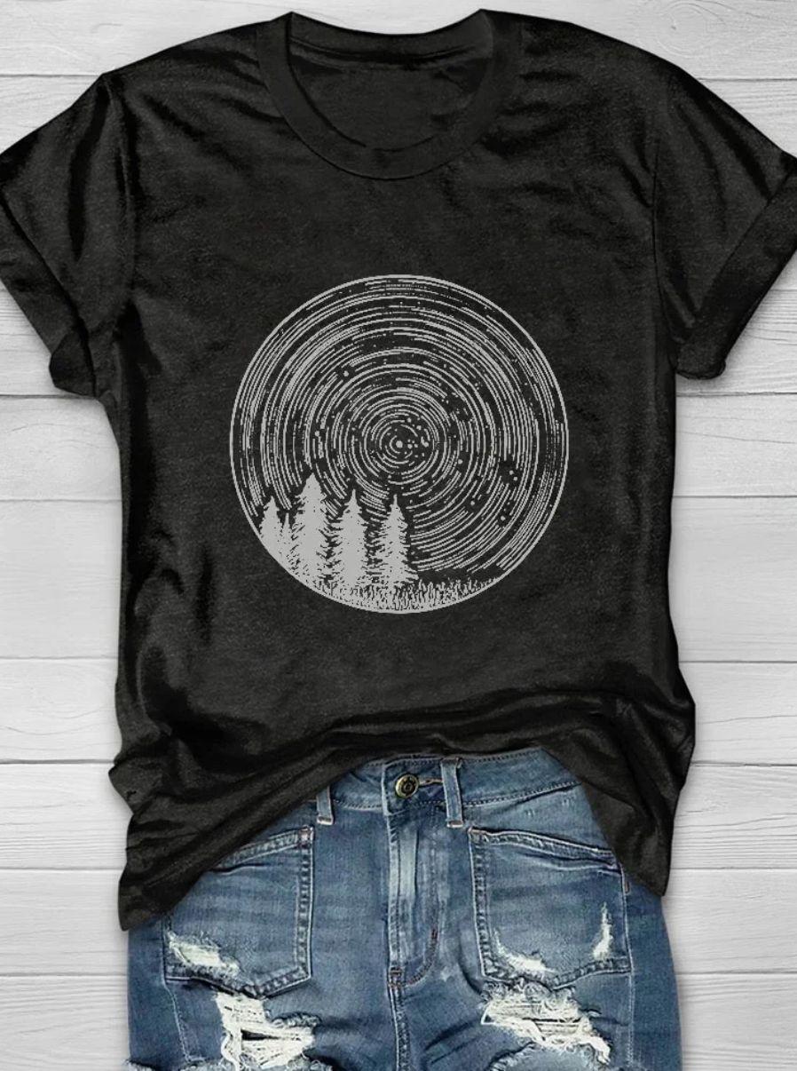 Футболка женская с принтом Pin-000-747 повседневная М Черный (2634325594) Футболка женская с принтом Pin-000-747 повседневная М Черный (2634325594)