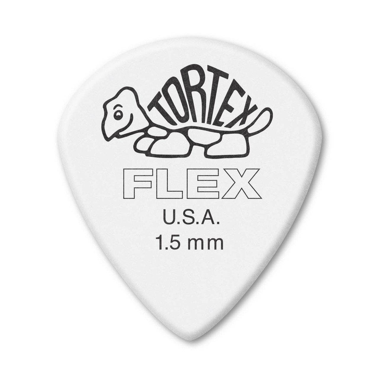 Медиатор Dunlop 466P1.5 Tortex Flex Jazz III XL 1,5 мм 12 шт. (125917)