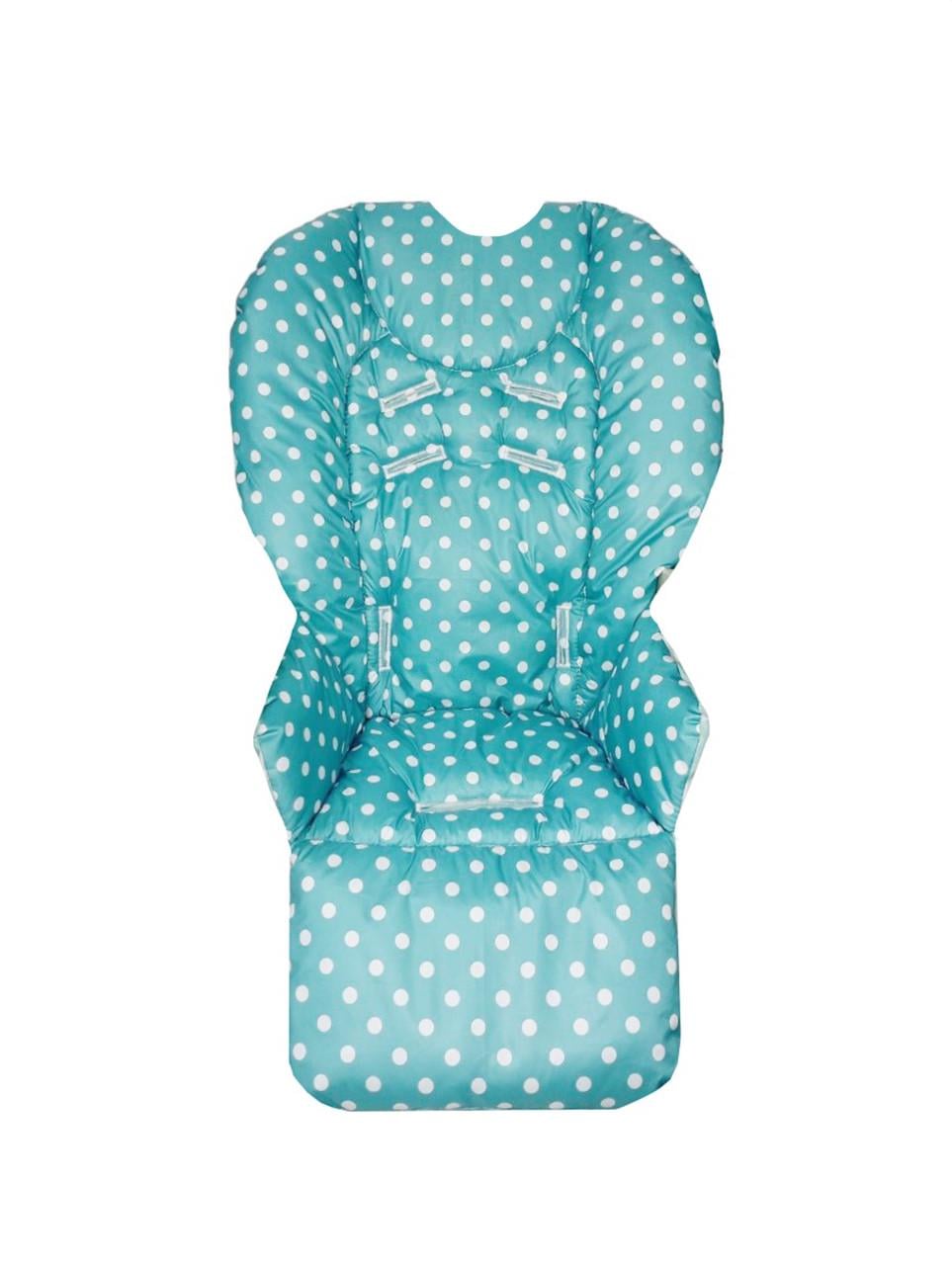 Чохол на стільчик для годування Chicco Polly 2 Start Горох м'ятний з плащівки