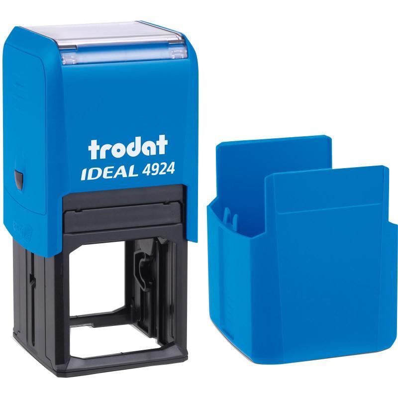 Оснащение к печати Trodat 4924 40х40 мм с защитным колпачком Голубой (4924 Голубой)