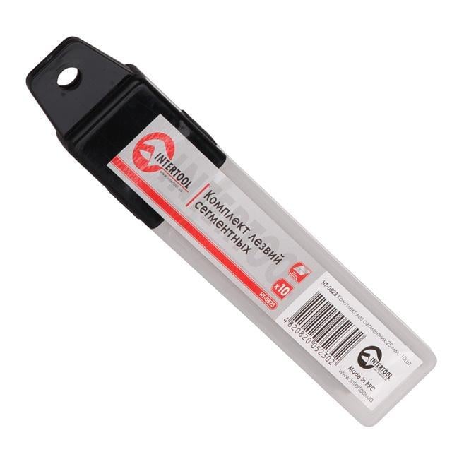 Комплект лезвий сегментных Intertool HT-0523 25 мм 10 шт. (128837) - фото 3