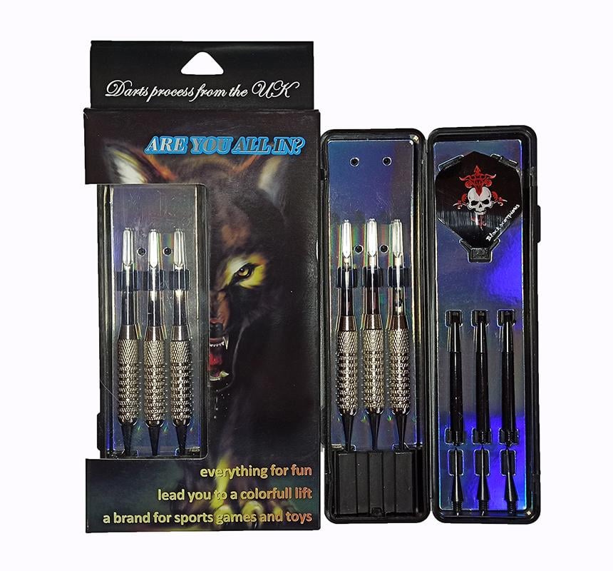 Комплект дротиків в футлярі Чорний (4171033) - фото 2 Комплект дротиків в футлярі Чорний (4171033) - фото 2