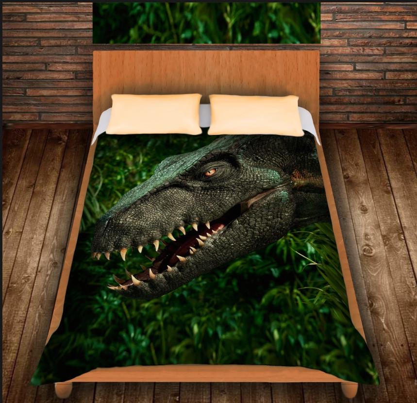 Плед с 3D принтом Динозавр в джунглях 150х200 см (epi_0037) Плед с 3D принтом Динозавр в джунглях 150х200 см (epi_0037)