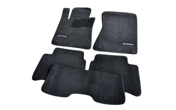 Коврики автомобильные ворсовые в салон для Mercedes E211 E211 2002-2009 задний привод