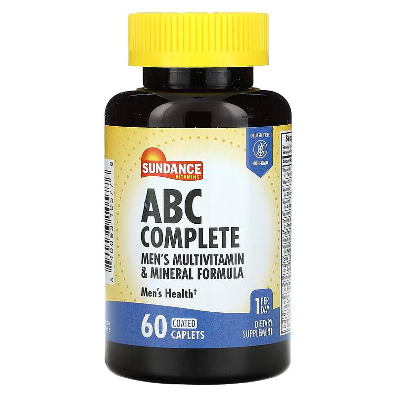 Мультивитаминно-минеральный комплекс для мужчин Sundance Vitamins ABC Complete 60 таб.