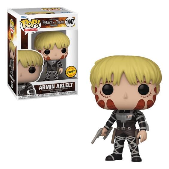 Детская игровая фигурка Funko Pop Chase Attack на Titan Armin Arlelt 10 см (AT AA C 1447) - фото 1 Детская игровая фигурка Funko Pop Chase Attack на Titan Armin Arlelt 10 см (AT AA C 1447) - фото 1