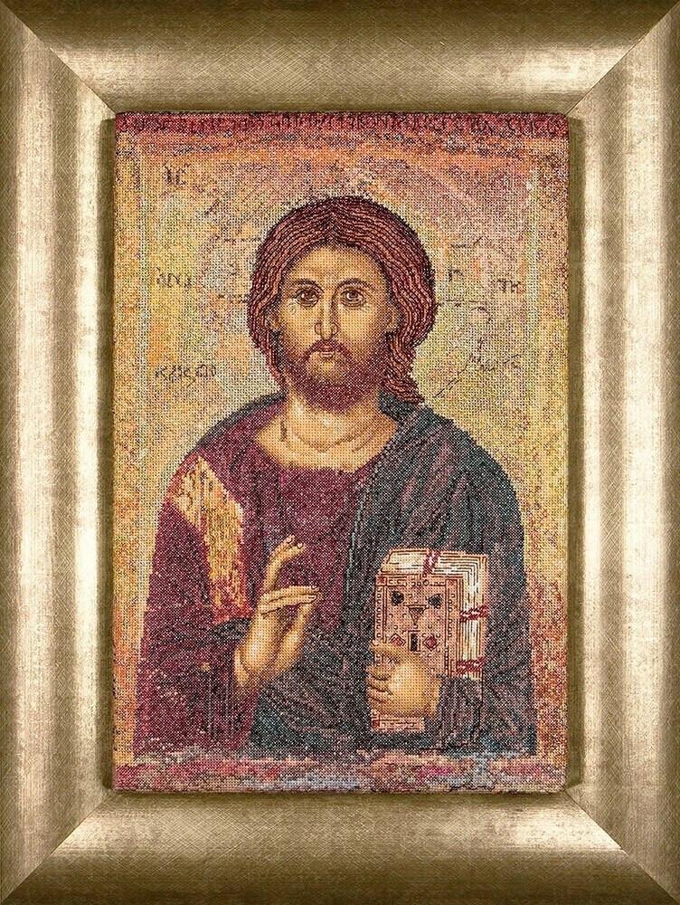 Набор для вышивки крестиком Иисус Христос Вседержитель Тhеа Gouverneur мулине нитями Теа Гувернер 22x33,5 (1660661077)
