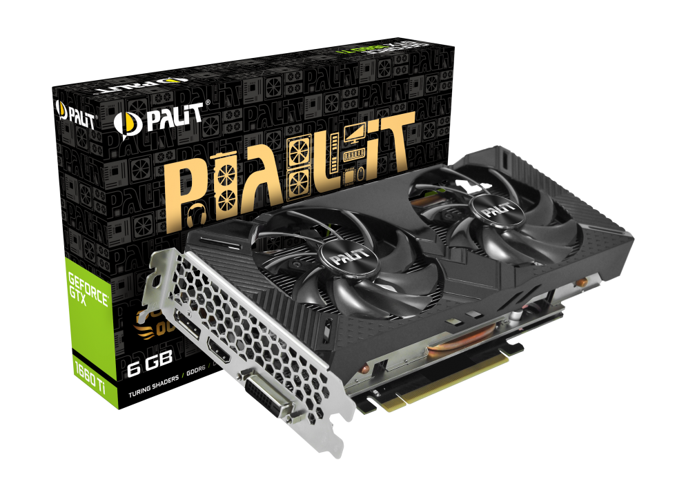 Відеокарта Palit GeForce GTX 1660 Ti (23345130)