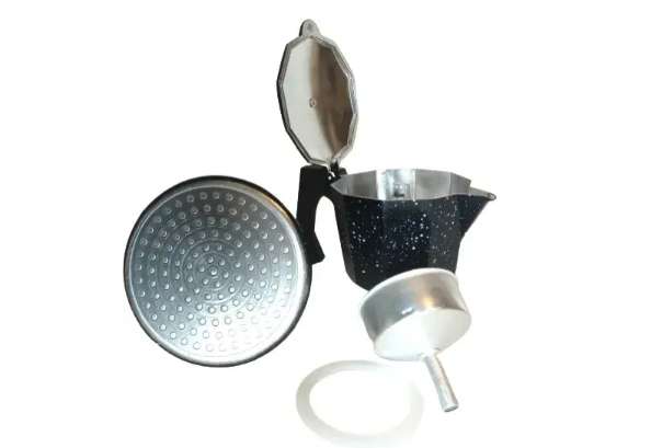 Кофеварка гейзерная Bohmann алюминиевая 300 мл (BH 9706) - фото 3 Кофеварка гейзерная Bohmann алюминиевая 300 мл (BH 9706) - фото 3