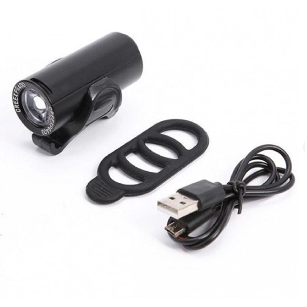 Фонарик аккумуляторный USB для велосипеда (VL97759)