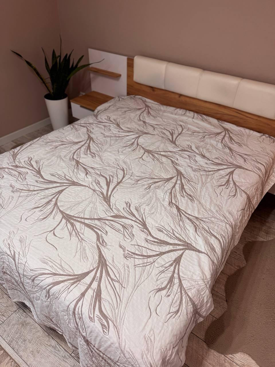 Покривало з мусліну полуторний Пудровий (Д-al-muslin205-001) - фото 6 Покривало з мусліну полуторний Пудровий (Д-al-muslin205-001) - фото 6