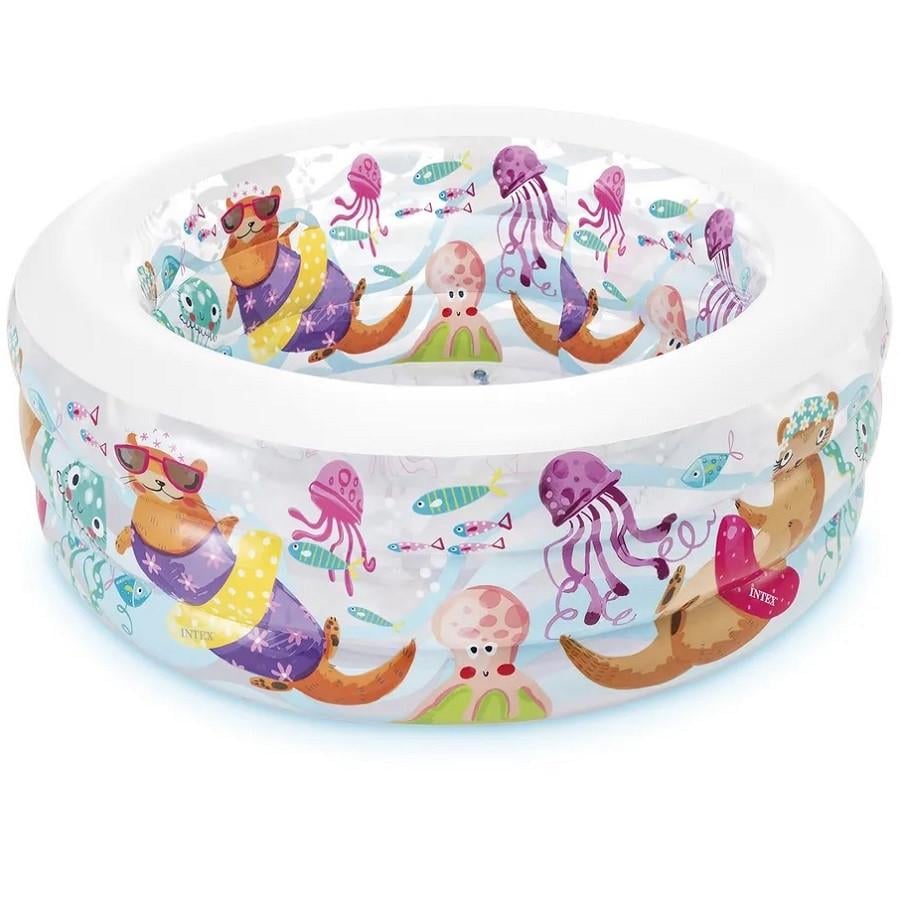Бассейн надувной детский Intex Аквариум 152х56 см (31920521)