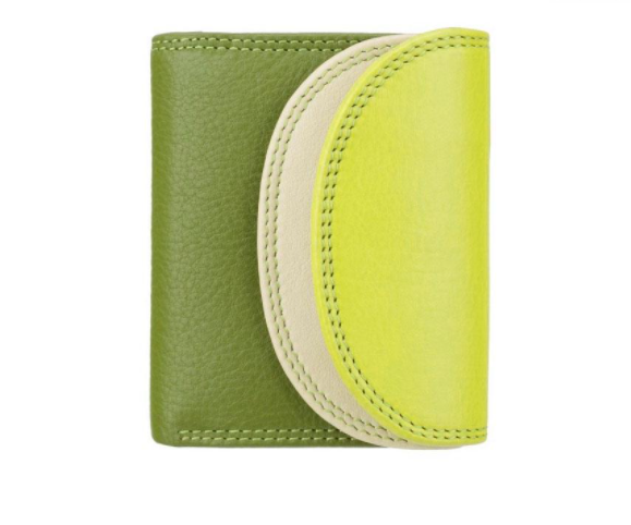 Кошелек женский кожаный Visconti RB126 LIME M Zanzibar