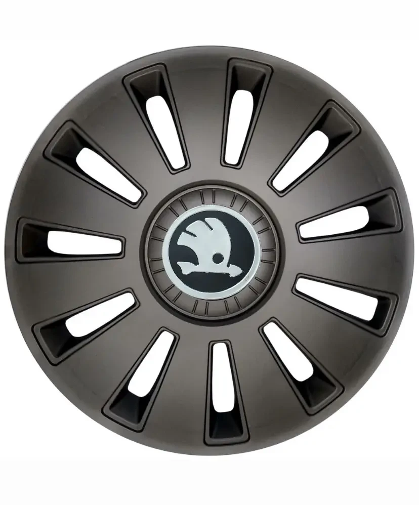 Колпак колесный REX Skoda R16 4 шт. Графит (2824095337)