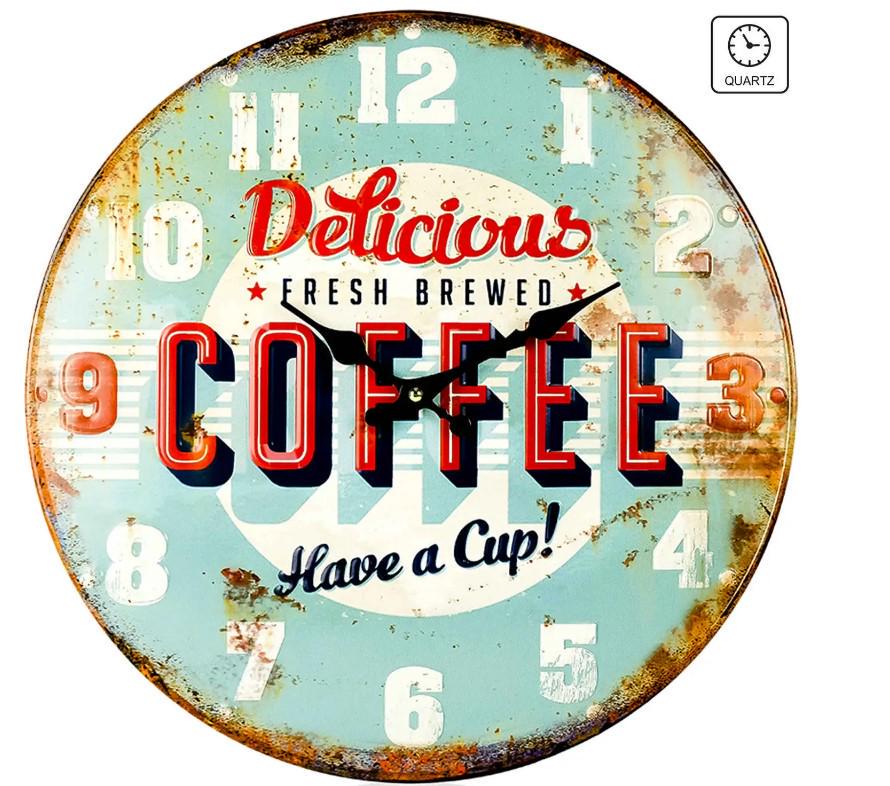 Годинник настінний Technoline WT5020 Coffee (DAS301211) - фото 2 Годинник настінний Technoline WT5020 Coffee (DAS301211) - фото 2