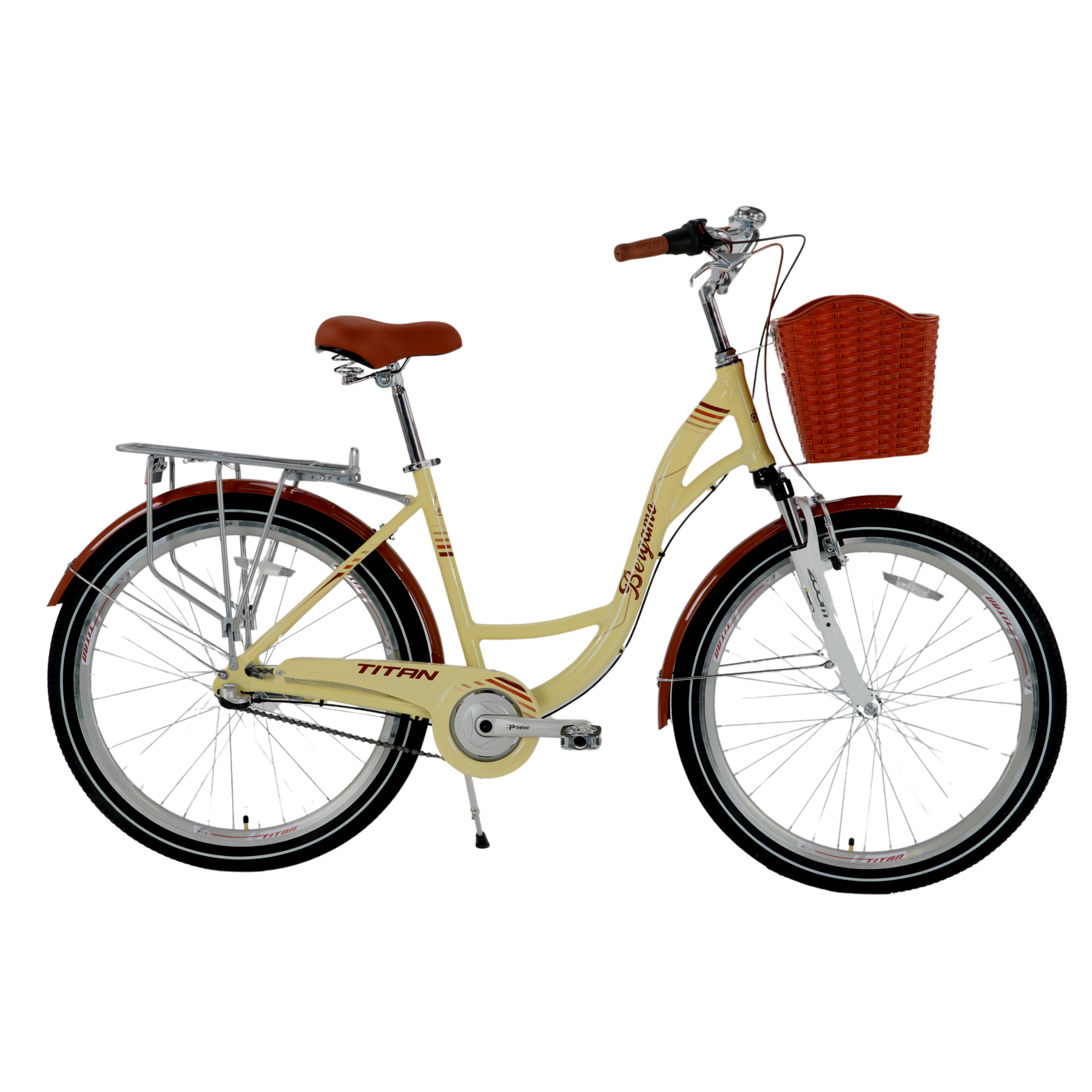 Велосипед Titan Bergamo NX 3 sp 2024 26" 17" Cream