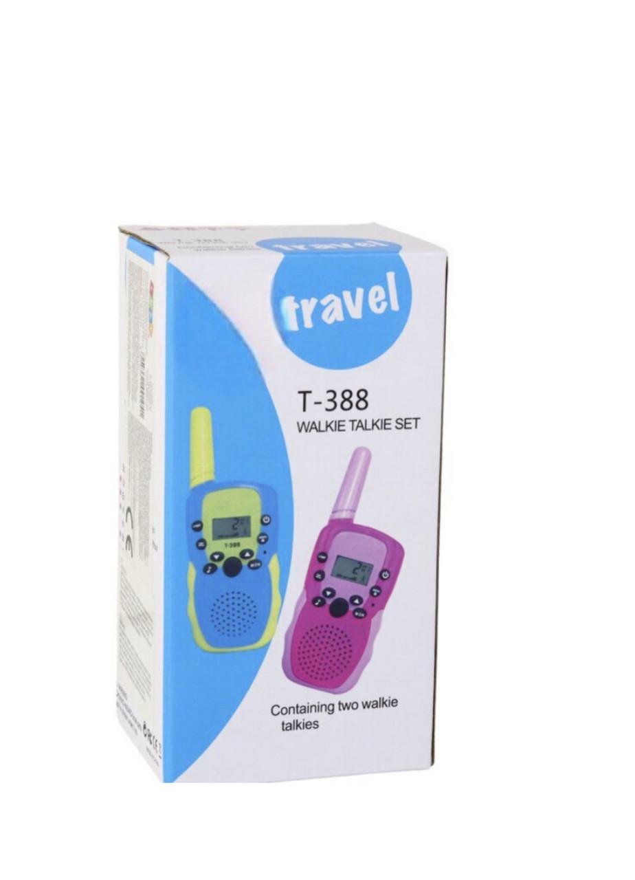 Рации для детей Travel Walkie Talkie 2 шт. Сине-желтый (2759467532) - фото 3