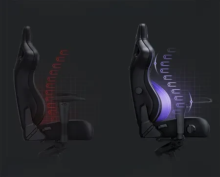 Компьютерное кресло геймерское Anda Seat Kaiser 4L Black (AD12YDDCL20BPVC) - фото 7 Компьютерное кресло геймерское Anda Seat Kaiser 4L Black (AD12YDDCL20BPVC) - фото 7